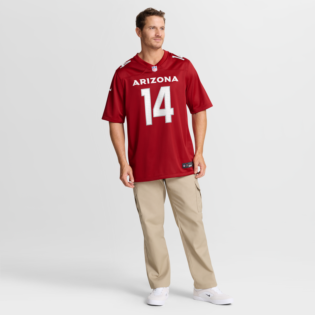 Michael Wilson Arizona Cardinals Nike Team Game Jersey -  Cardinal