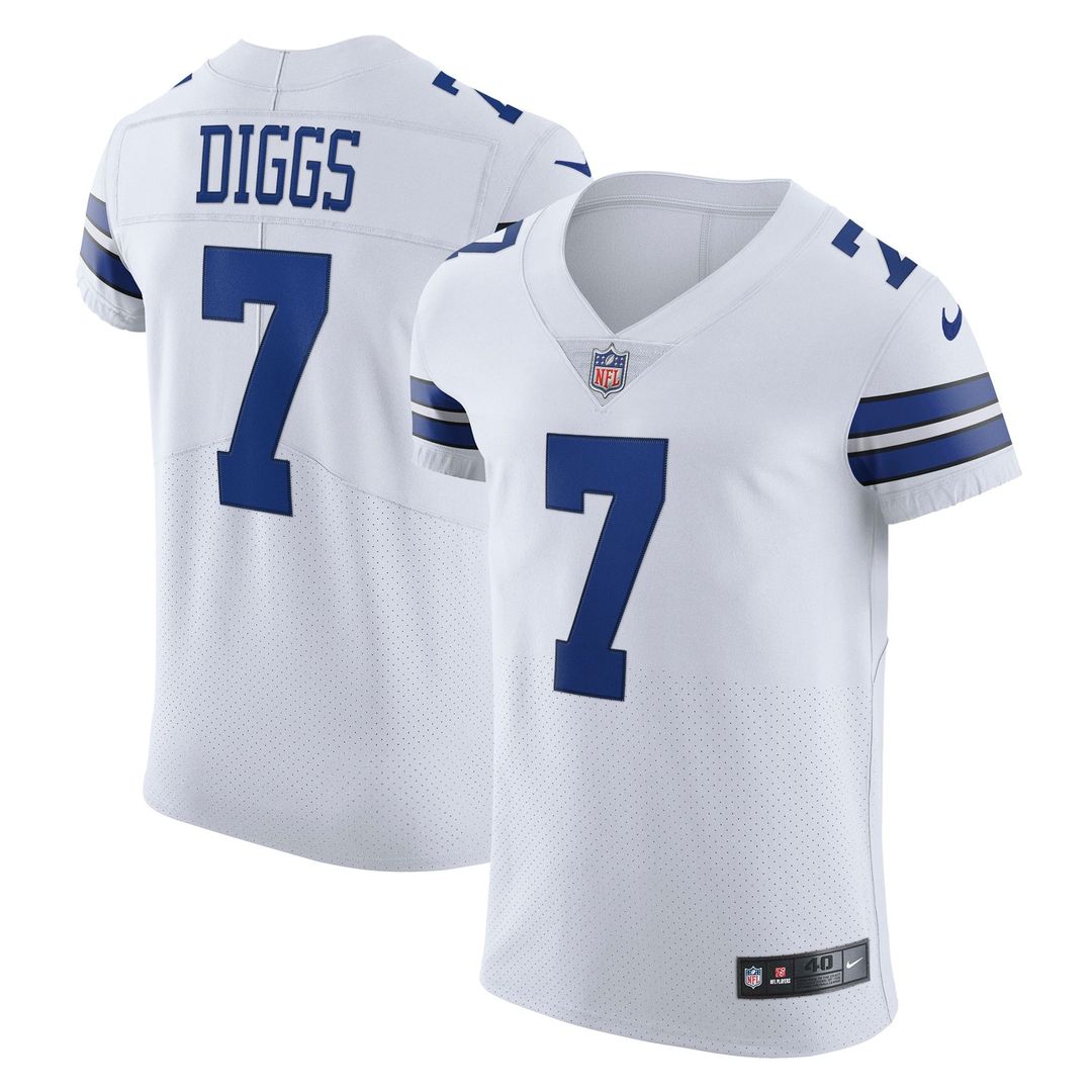 Trevon Diggs Dallas Cowboys Nike Alternate Vapor Elite Jersey - Navy