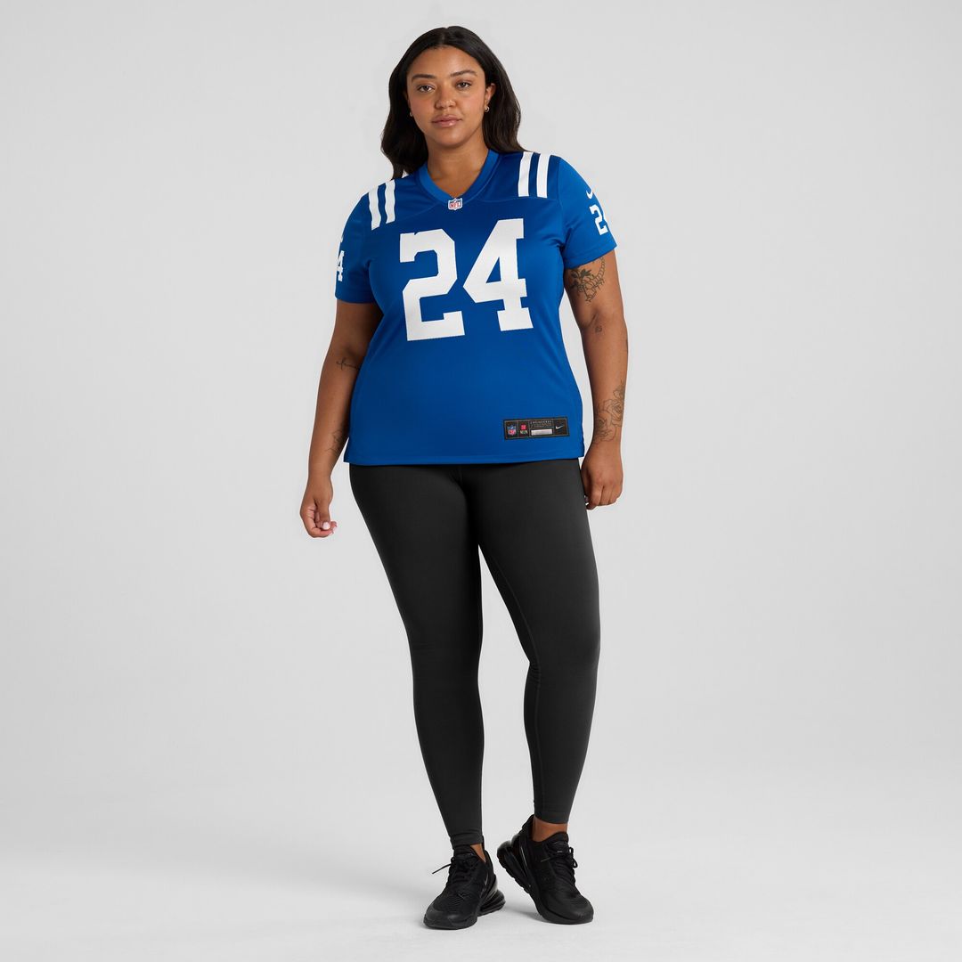 Lenny Moore Indianapolis Colts Nike Women's Game Retired Player Jersey - Royal