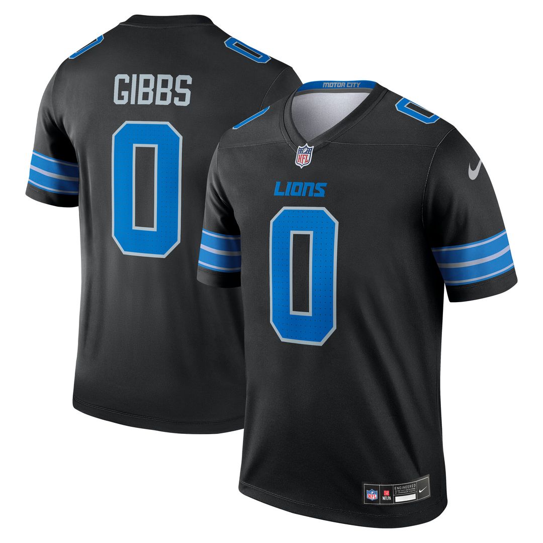 Jahmyr Gibbs Detroit Lions Nike Legend Player Performance Top - Blue