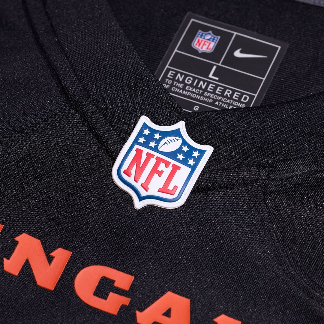 Daxton Hill Cincinnati Bengals Nike Player Game Jersey - Black