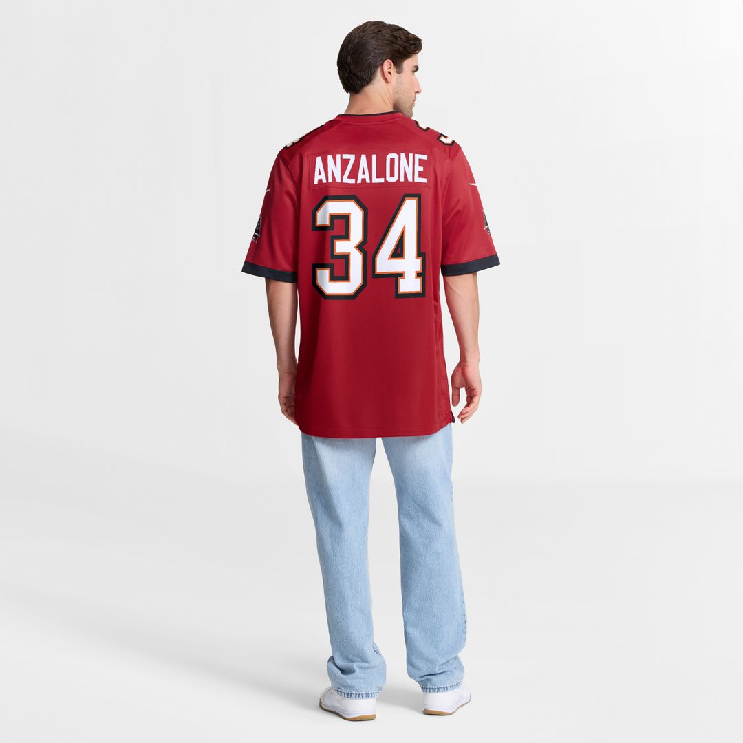 Alex Anzalone Tampa Bay Buccaneers Nike Team Game Jersey - Red