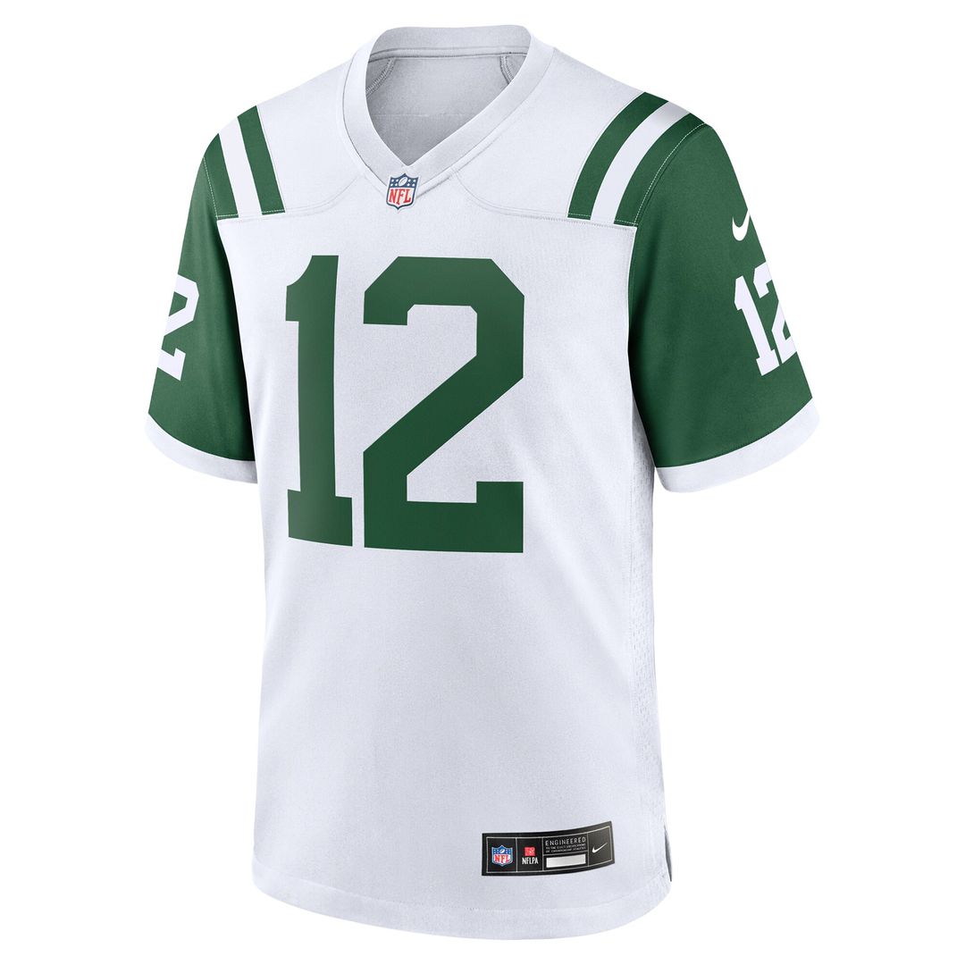 Joe Namath New York Jets Nike Classic Alternate Retired Player Game Jersey - White