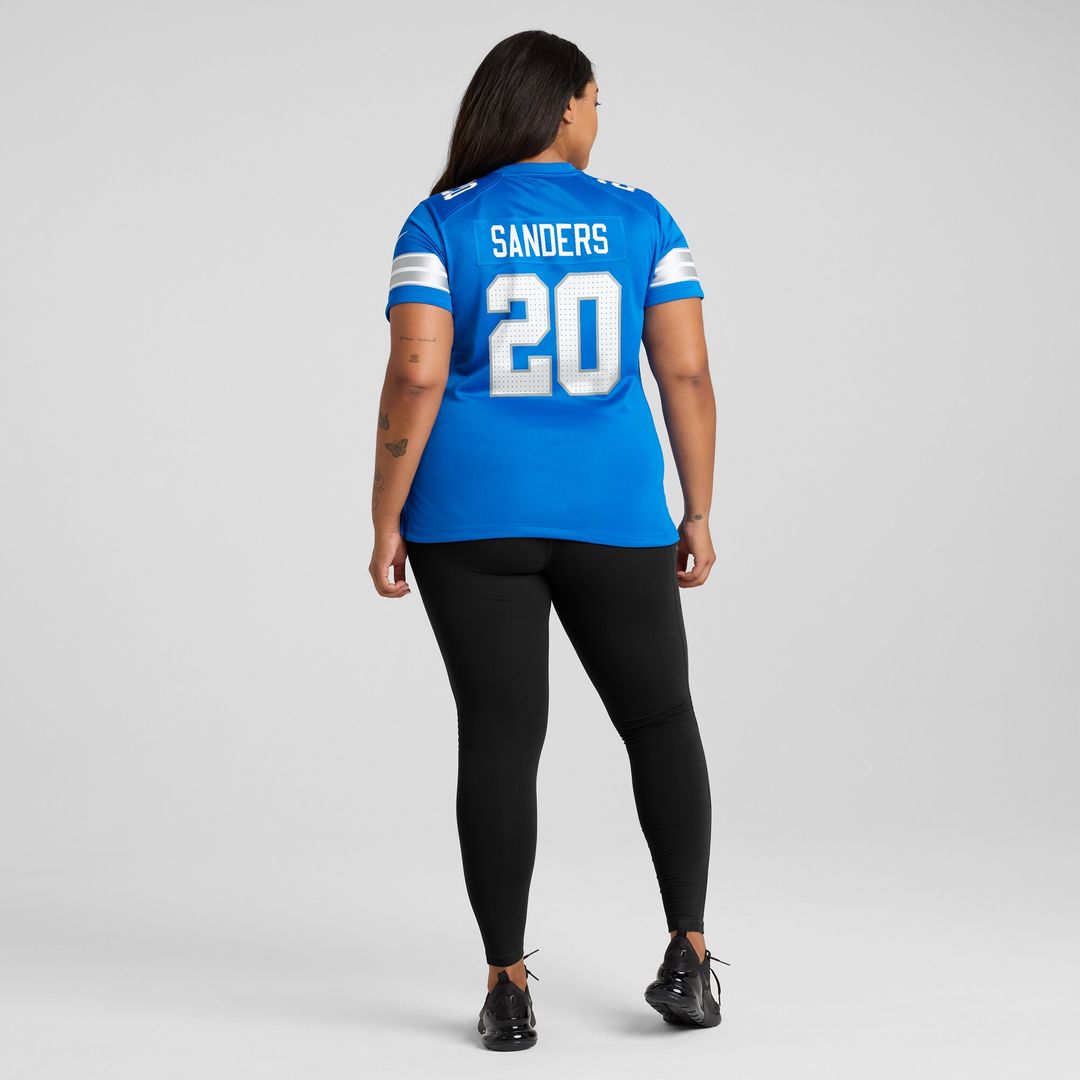 Barry Sanders Detroit Lions Nike Women's 2nd Alternate Retired Player Game Jersey - Black