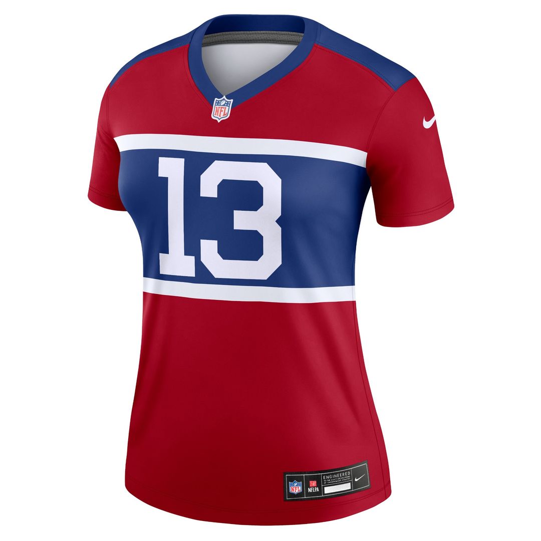 Jalin Hyatt New York Giants Nike Women's Alternate Legend Player Performance Top -  Red
