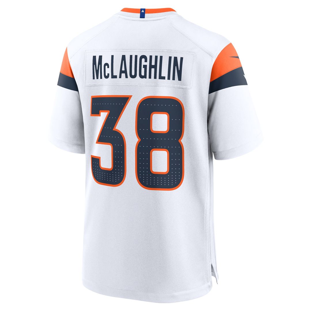 Jaleel McLaughlin Denver Broncos Nike Team Game Jersey -  Orange