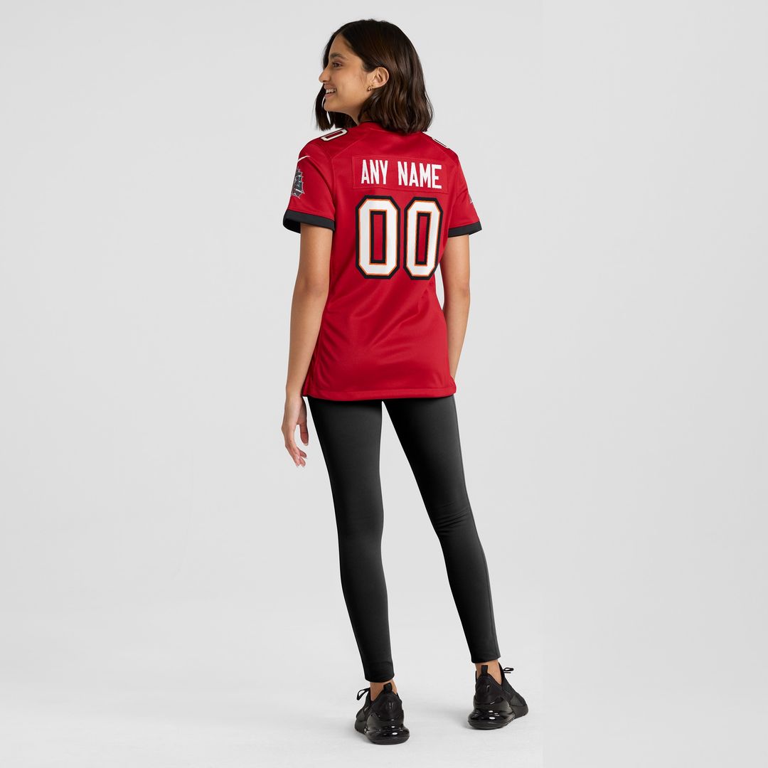 Nike Tampa Bay Buccaneers Women's Custom Game Jersey - Red