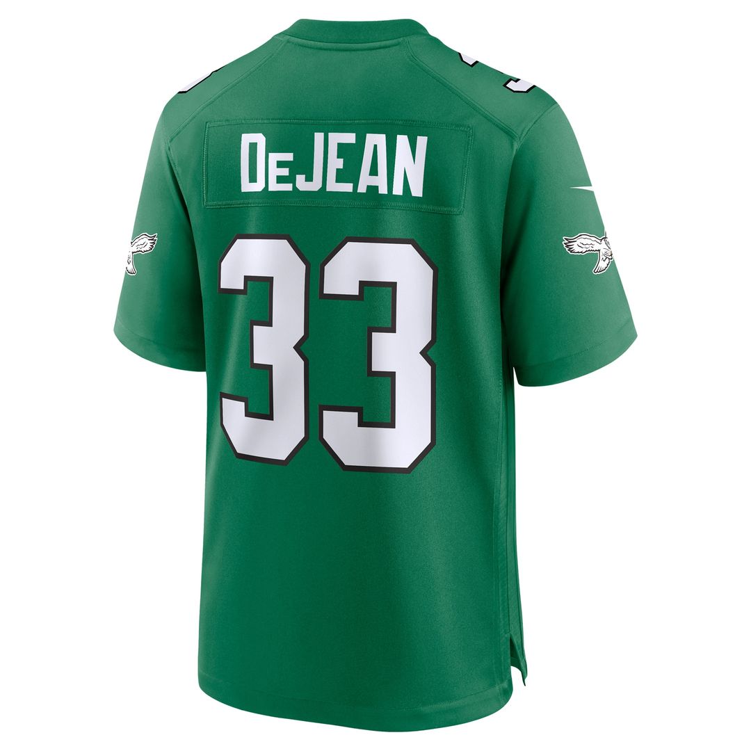 Cooper DeJean Philadelphia Eagles Nike Team Game Jersey -  Midnight Green