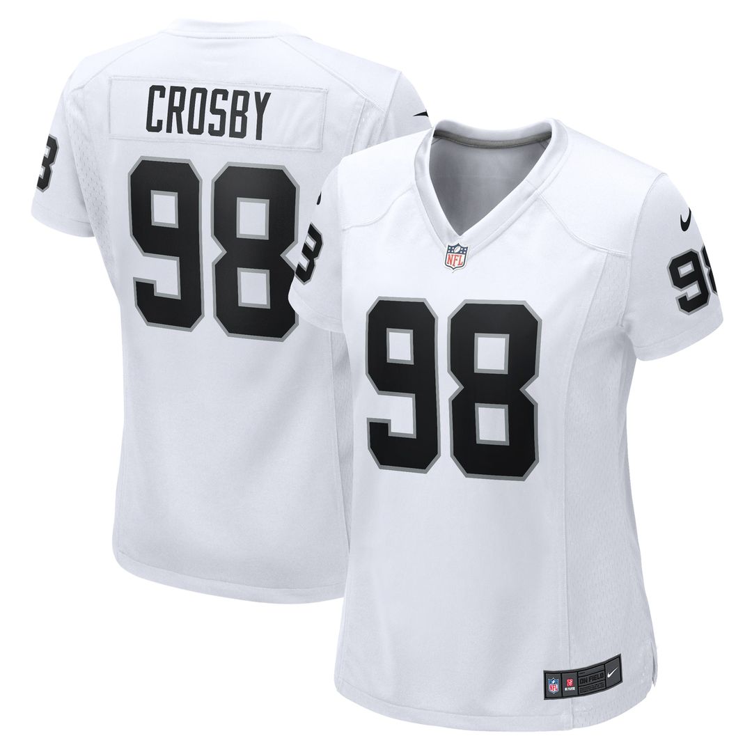 Maxx Crosby Las Vegas Raiders Nike Women's Jersey - Black