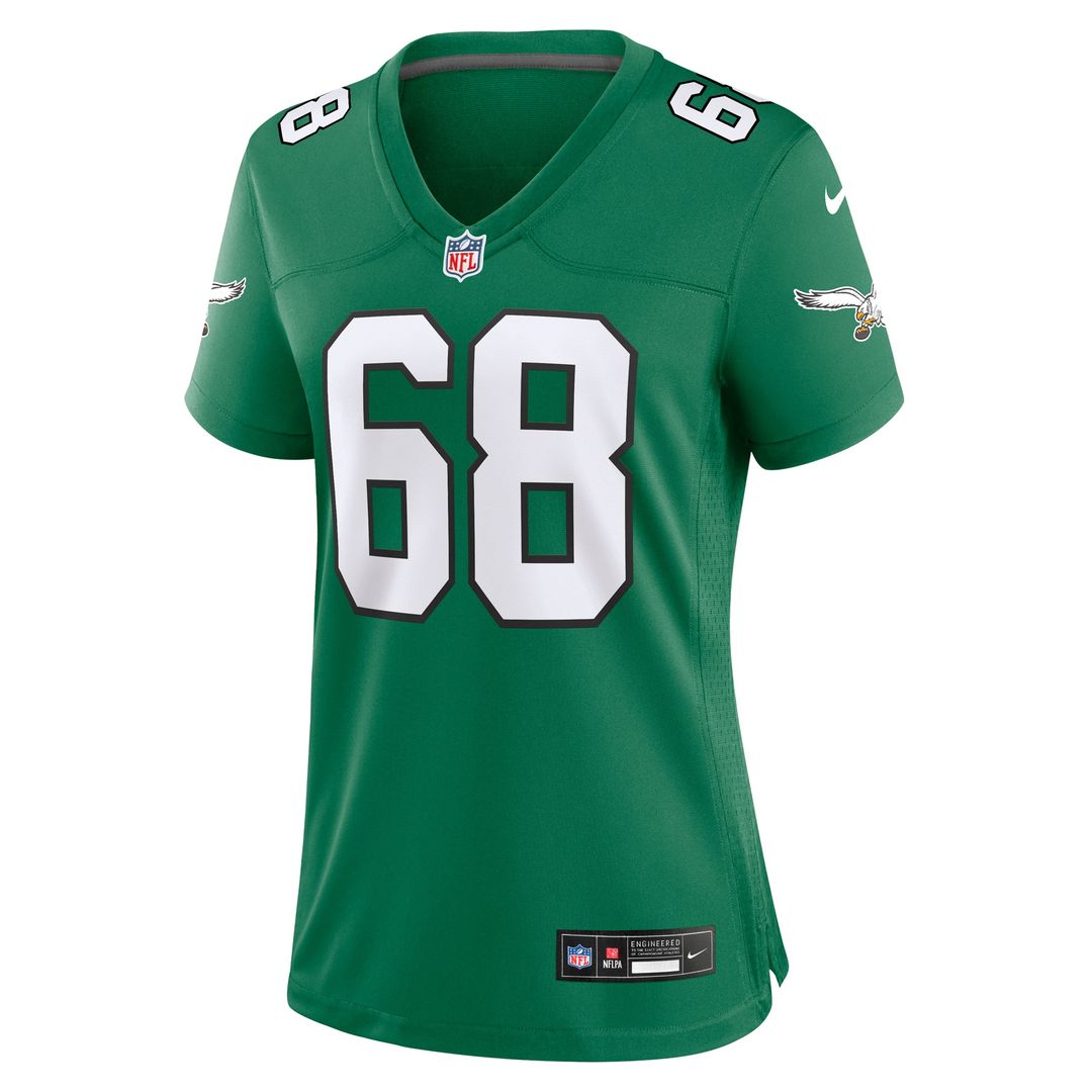 Jordan Mailata Philadelphia Eagles Nike Women's Team Game Jersey - Midnight Green