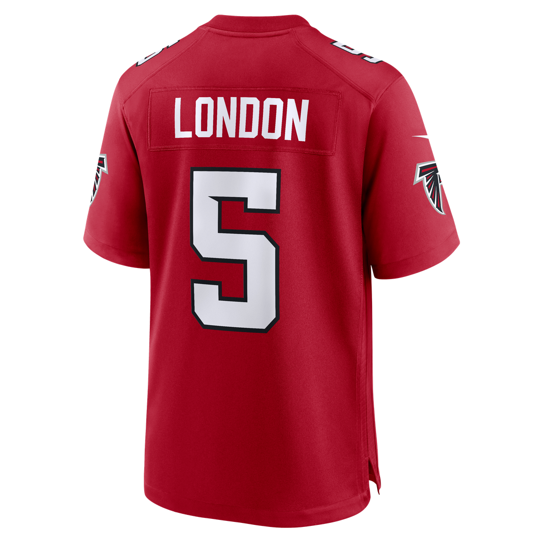 Drake London Atlanta Falcons Nike Game Jersey - Red