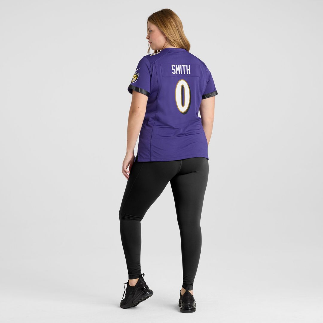 Roquan Smith Baltimore Ravens Nike Women's Team Game Jersey - Purple