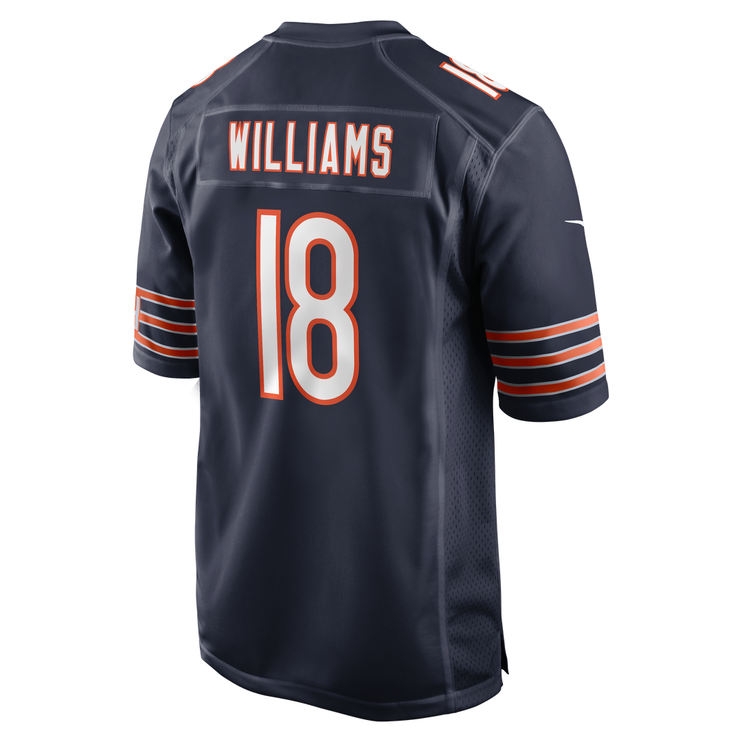Caleb Williams Chicago Bears Nike Alternate  Player Game Jersey - Orange