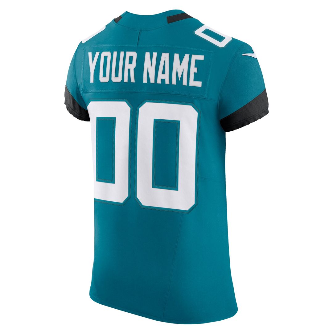 Jacksonville Jaguars Nike Vapor F.U.S.E. Elite Custom Jersey - Teal