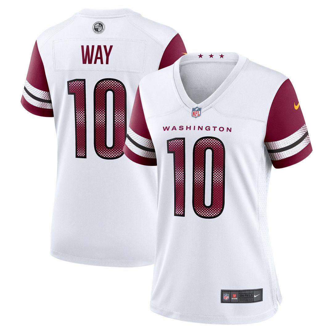 Tress Way Washington Commanders Nike Women's Team Game Jersey -  Burgundy