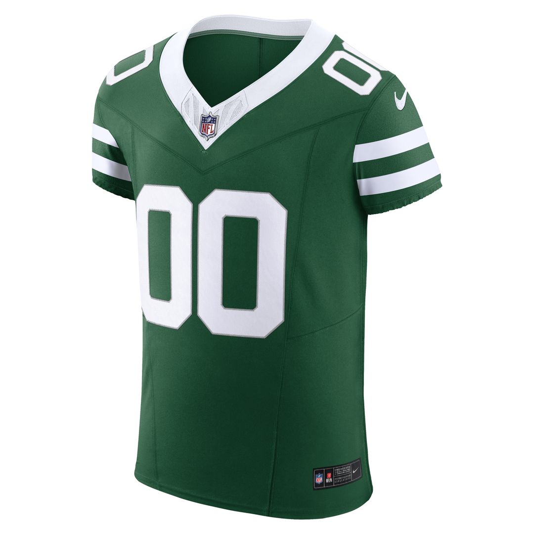 New York Jets Nike Alternate Vapor F.U.S.E. Elite Custom Jersey - Legacy Black