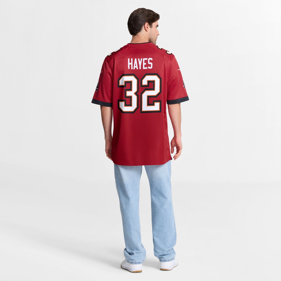 Josh Hayes Tampa Bay Buccaneers Nike  Game Jersey -  Red