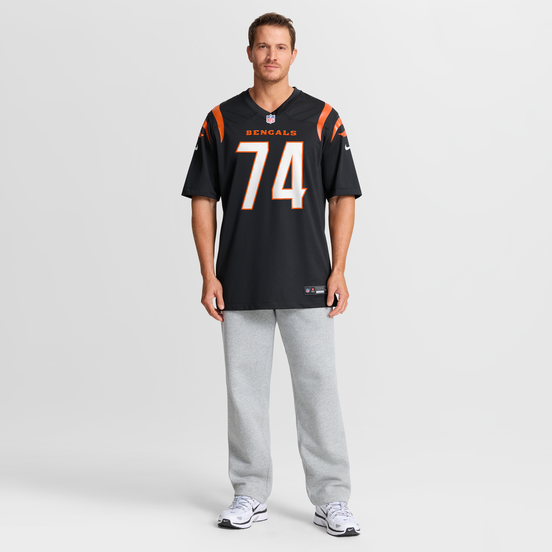 Jalen Rivers Cincinnati Bengals Nike Team Game Jersey -  Black