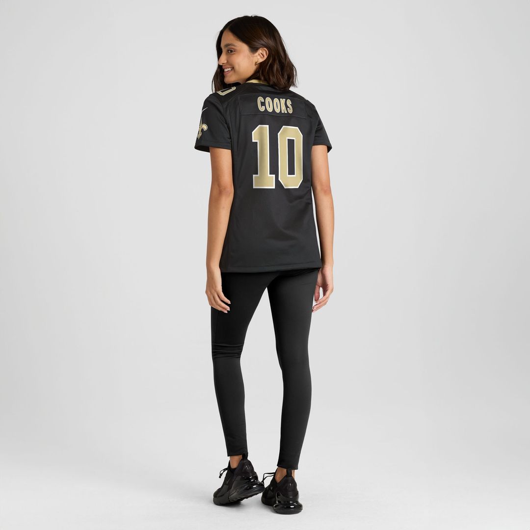 Brandin Cooks New Orleans Saints Nike Women's Team Game Jersey -  Black