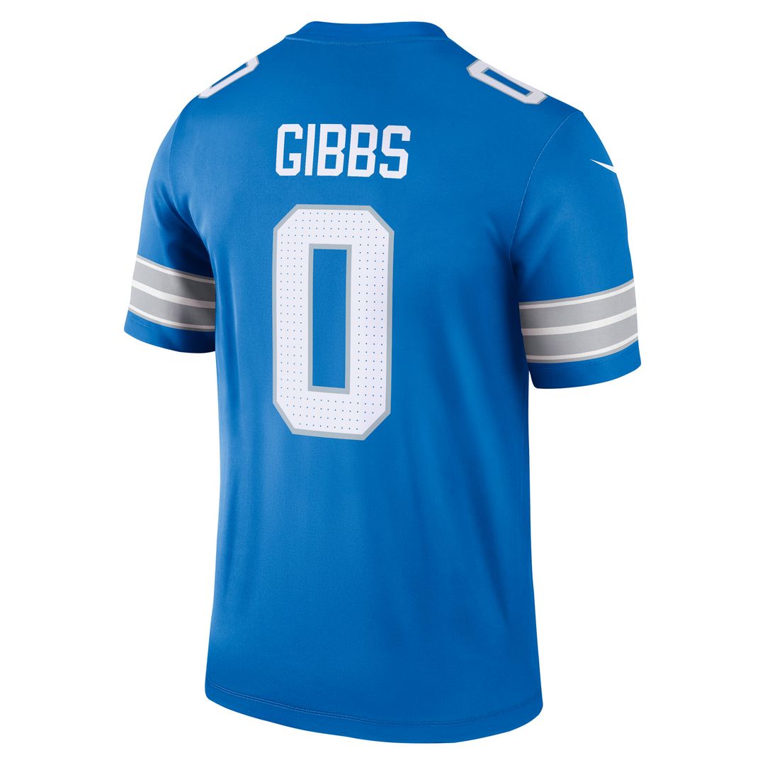 Jahmyr Gibbs Detroit Lions Nike Legend Player Performance Top - Blue