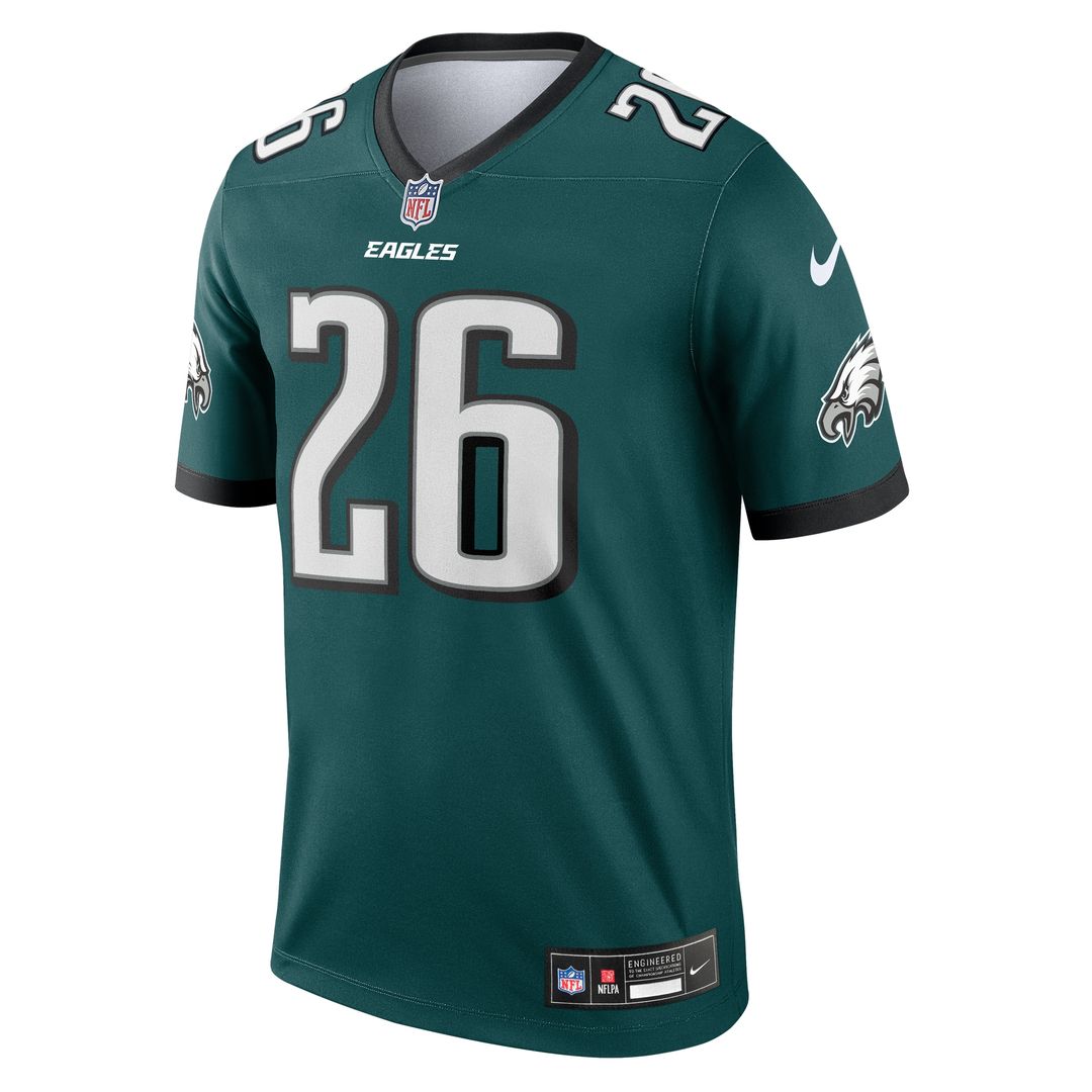 Saquon Barkley Philadelphia Eagles Nike Legend Player Performance Top - Kelly Green