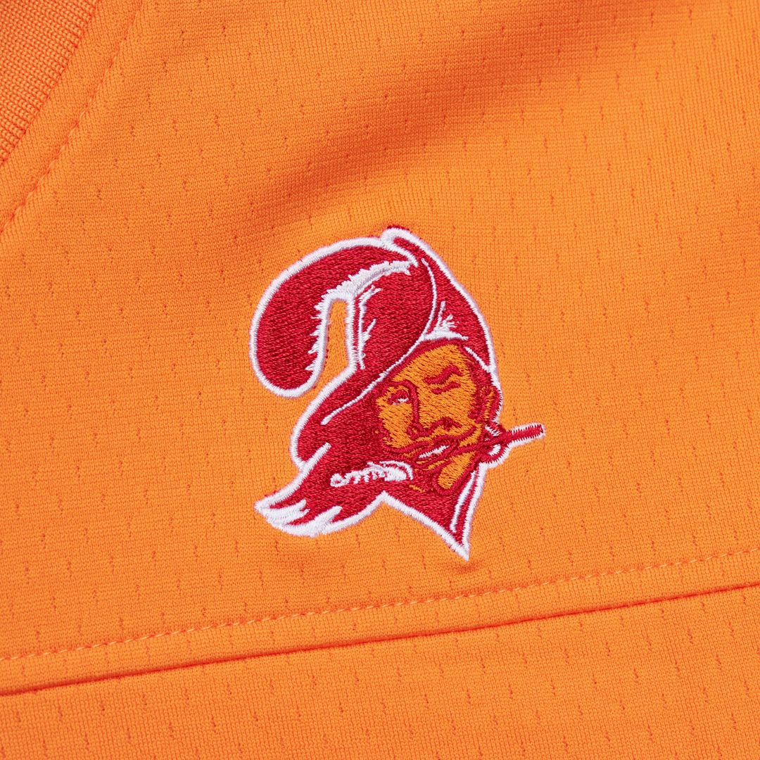 Mike Alstott Tampa Bay Buccaneers Mitchell & Ness Player Name & Number Hoodie Legacy Jersey - Orange