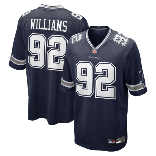 Quinnen Williams Dallas Cowboys Nike Team Game Jersey - Navy