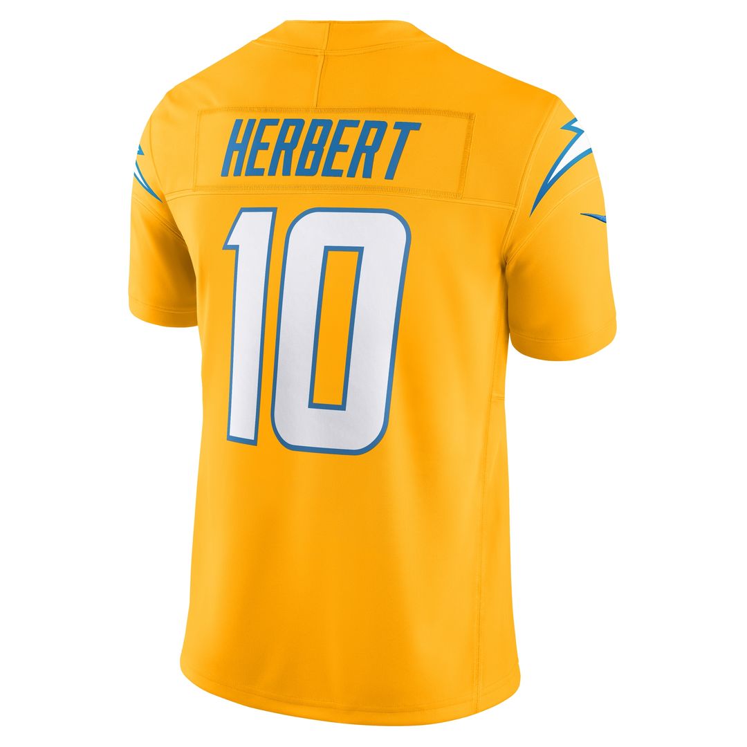 Justin Herbert Los Angeles Chargers Nike Vapor F.U.S.E. Limited Jersey - Royal