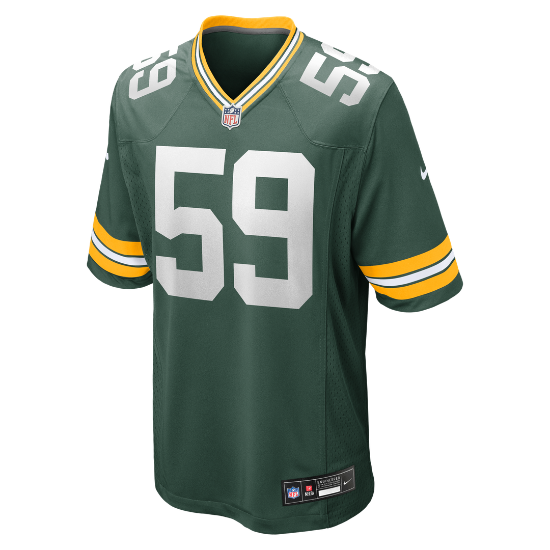 Ty'Ron Hopper Green Bay Packers Nike  Game Jersey -  Green