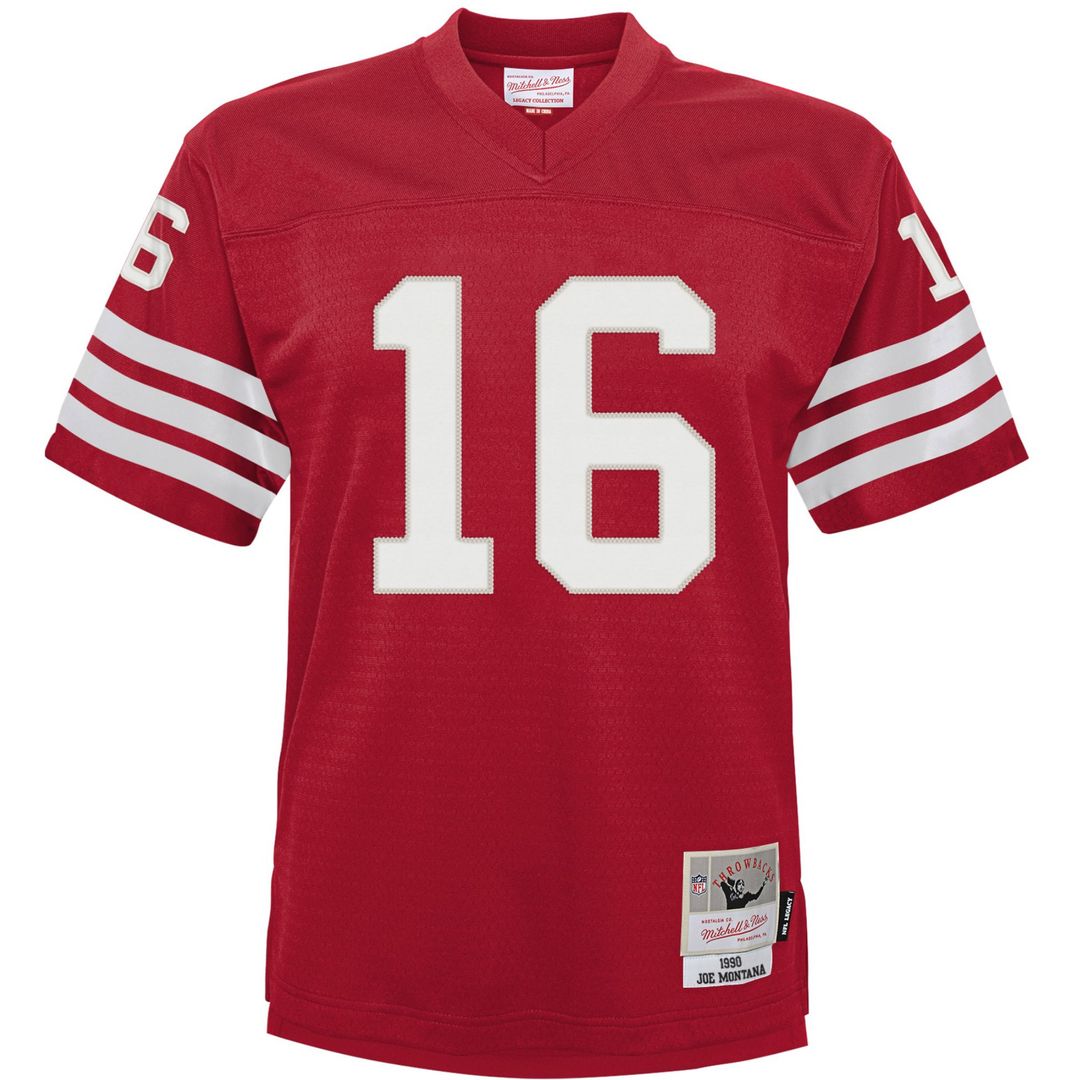 Joe Montana San Francisco 49ers Mitchell & Ness Infant 1990 Retired Legacy Jersey - Scarlet