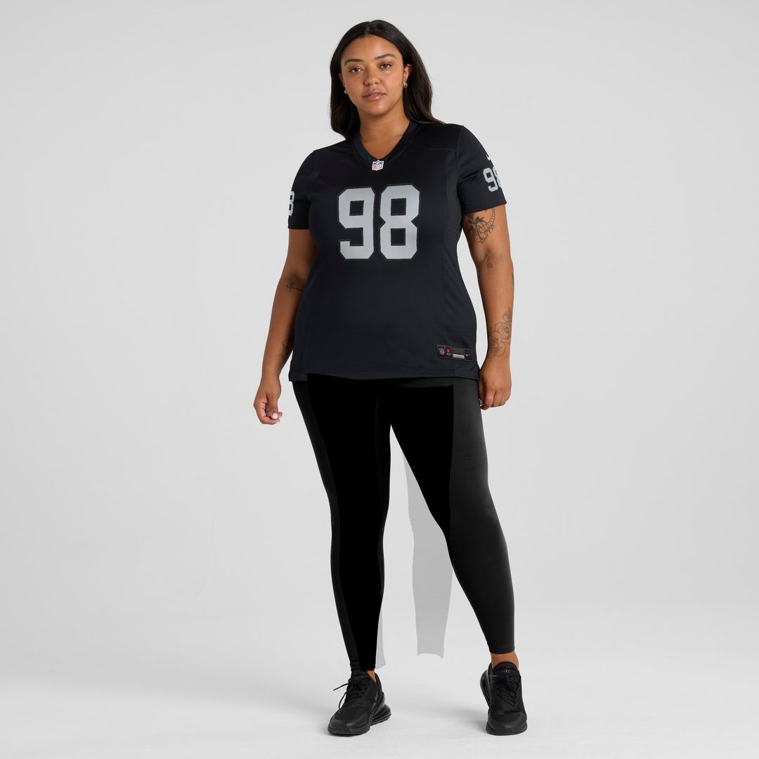 Maxx Crosby Las Vegas Raiders Women's Game Jersey - White