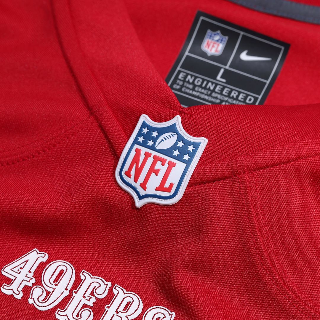 Jake Tonges San Francisco 49ers Nike Team Game Jersey -  Scarlet