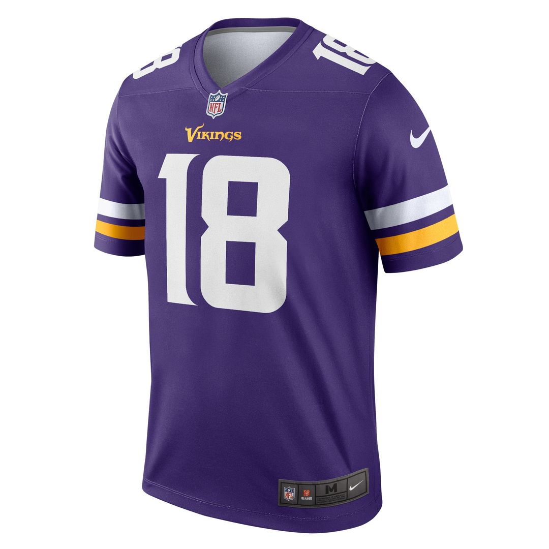 Justin Jefferson Minnesota Vikings Nike Legend Player Performance Top - White