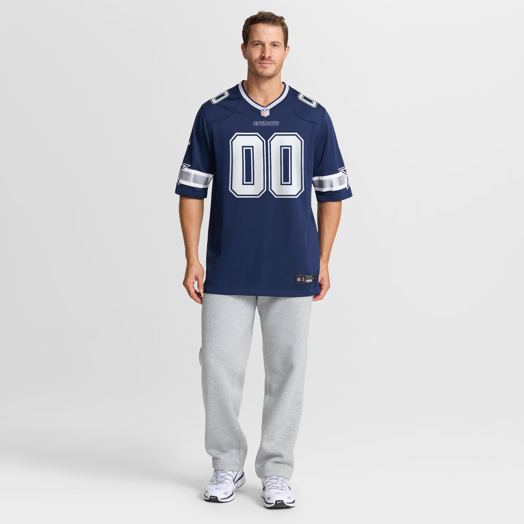 Dallas Cowboys Nike Custom Game Jersey - Navy