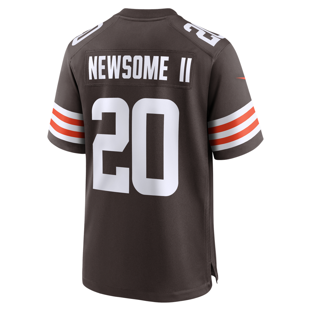 Greg Newsome II Cleveland Browns Nike Game Jersey - Brown