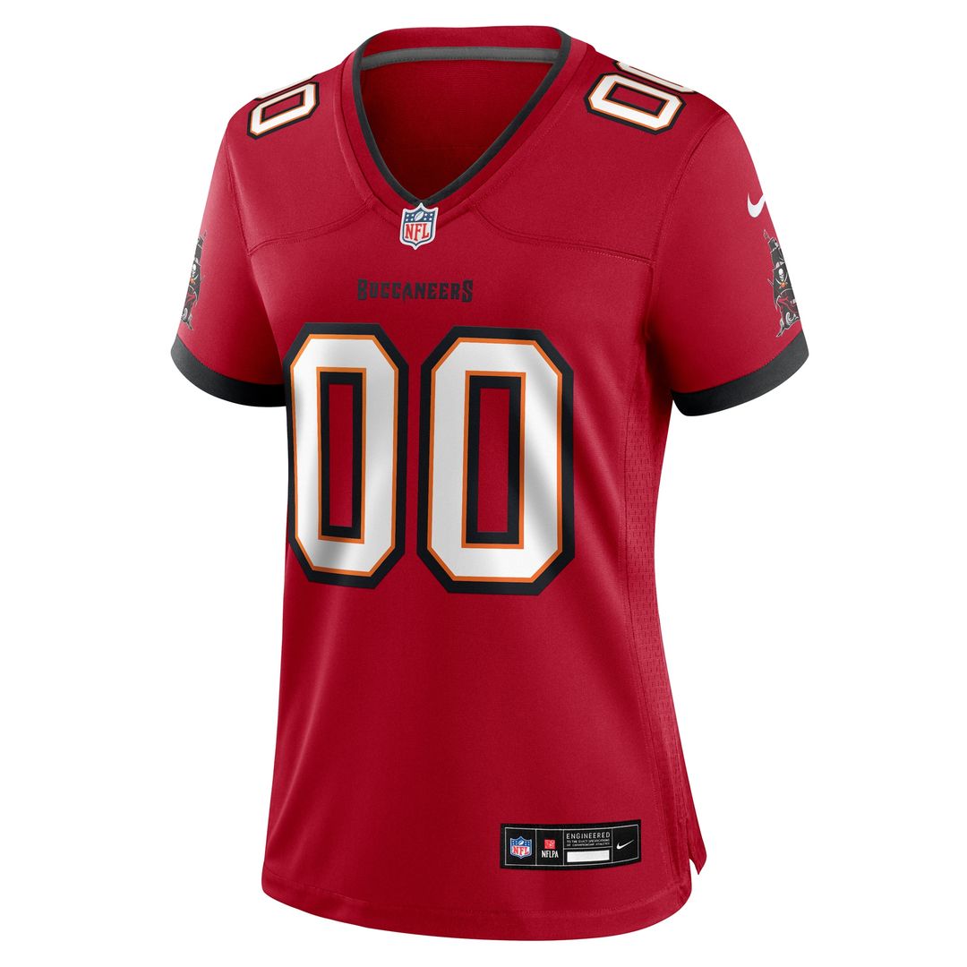 Tampa Bay Buccaneers Nike Women's Alternate Custom Game Jersey - Pewter