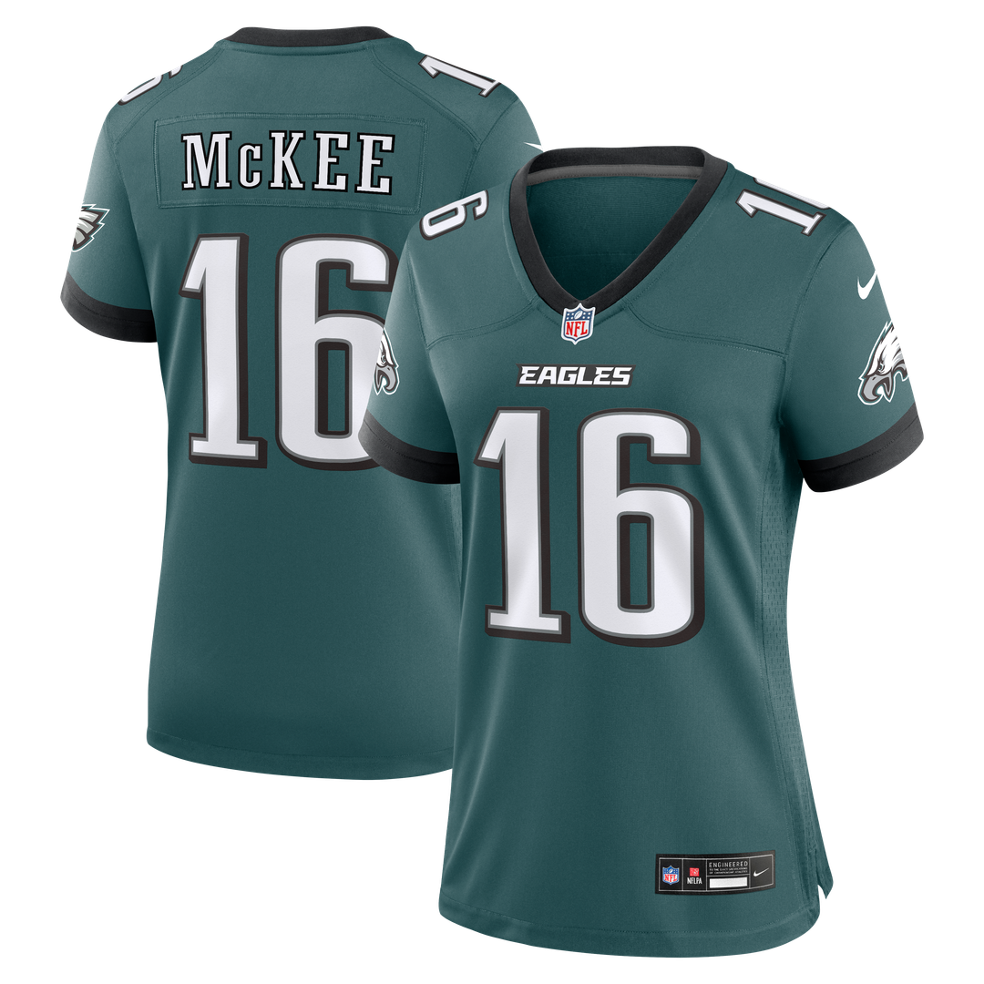 Tanner McKee Philadelphia Eagles Nike Women's Team Game Jersey -  Midnight Green