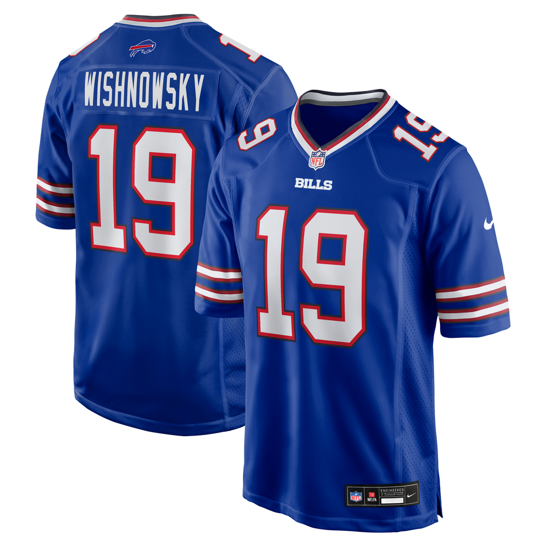 Mitch Wishnowsky Buffalo Bills Nike Team Game Jersey -  Royal