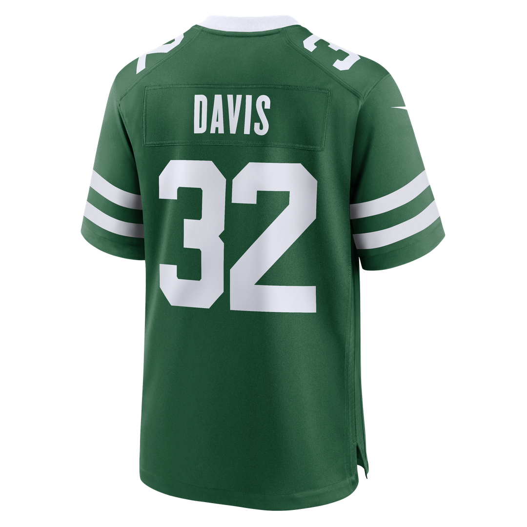Isaiah Davis New York Jets Nike Team Game Jersey - Legacy Green