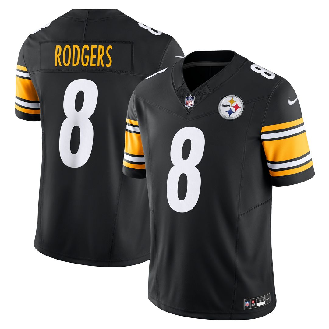 Aaron Rodgers Pittsburgh Steelers Nike Alternate Vapor F.U.S.E. Limited Jersey - Gold