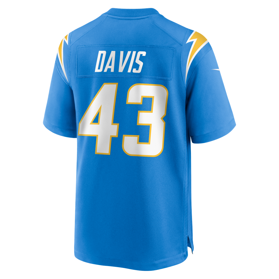 Michael Davis Los Angeles Chargers Nike Game Jersey - Powder Blue