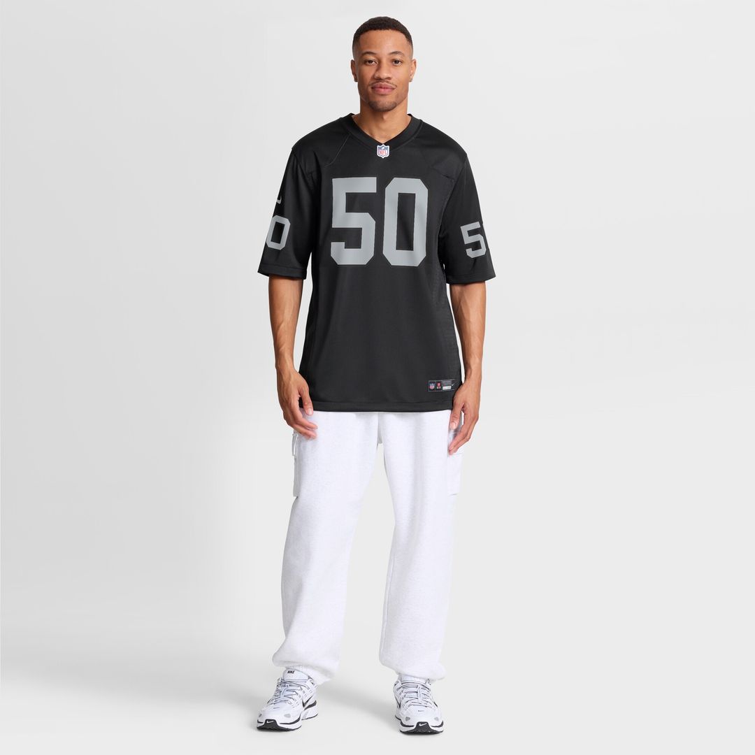 Jacob Bobenmoyer Las Vegas Raiders Nike Game Player Jersey - Black