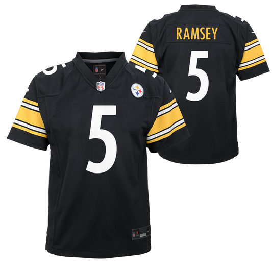 Jalen Ramsey Pittsburgh Steelers Nike Youth Team Game Jersey - Black