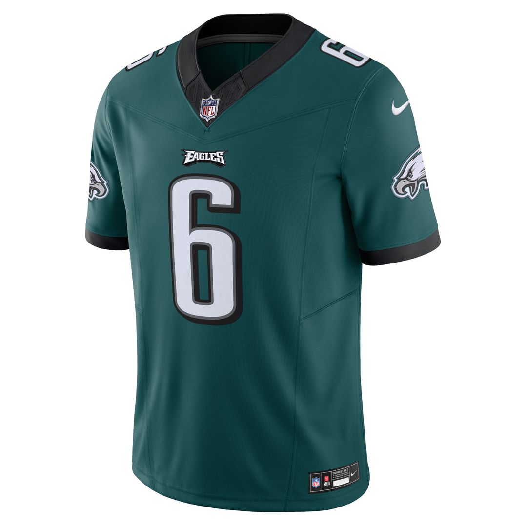 DeVonta Smith Philadelphia Eagles Nike Vapor F.U.S.E. Limited Jersey - Black