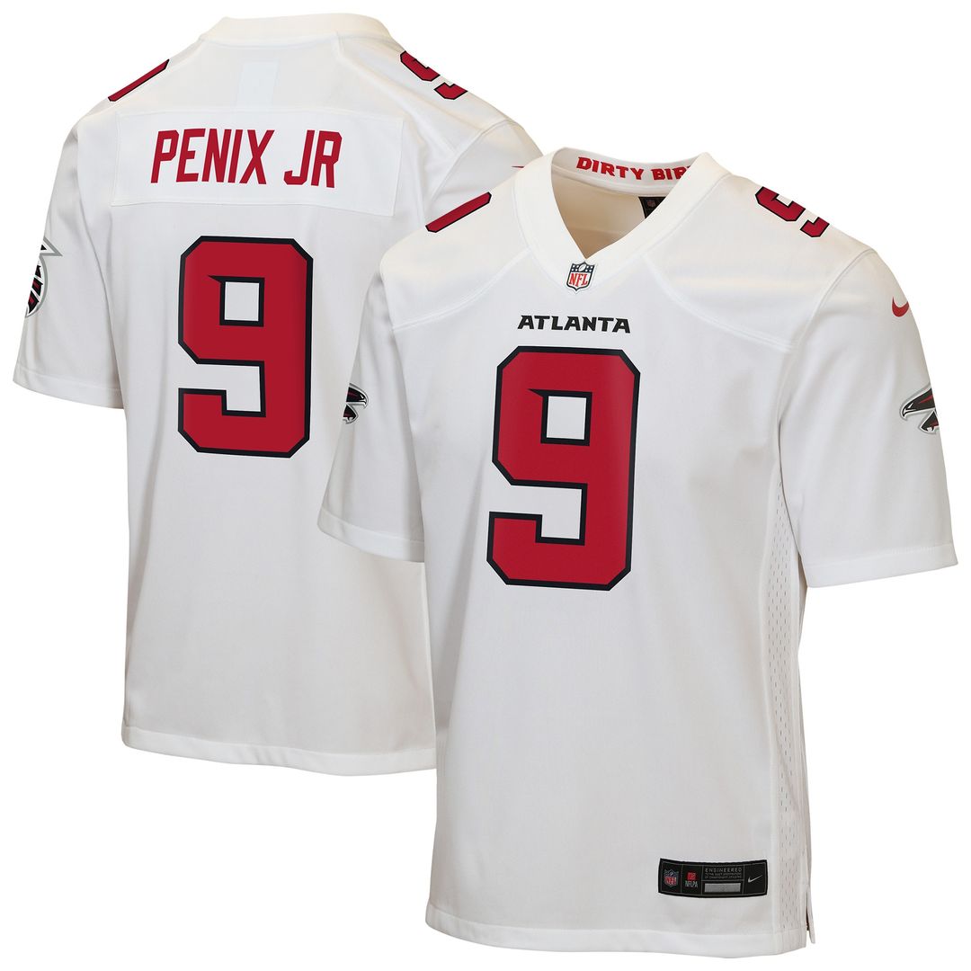 Michael Penix Jr. Atlanta Falcons Nike Youth Alternate Game Jersey - Black
