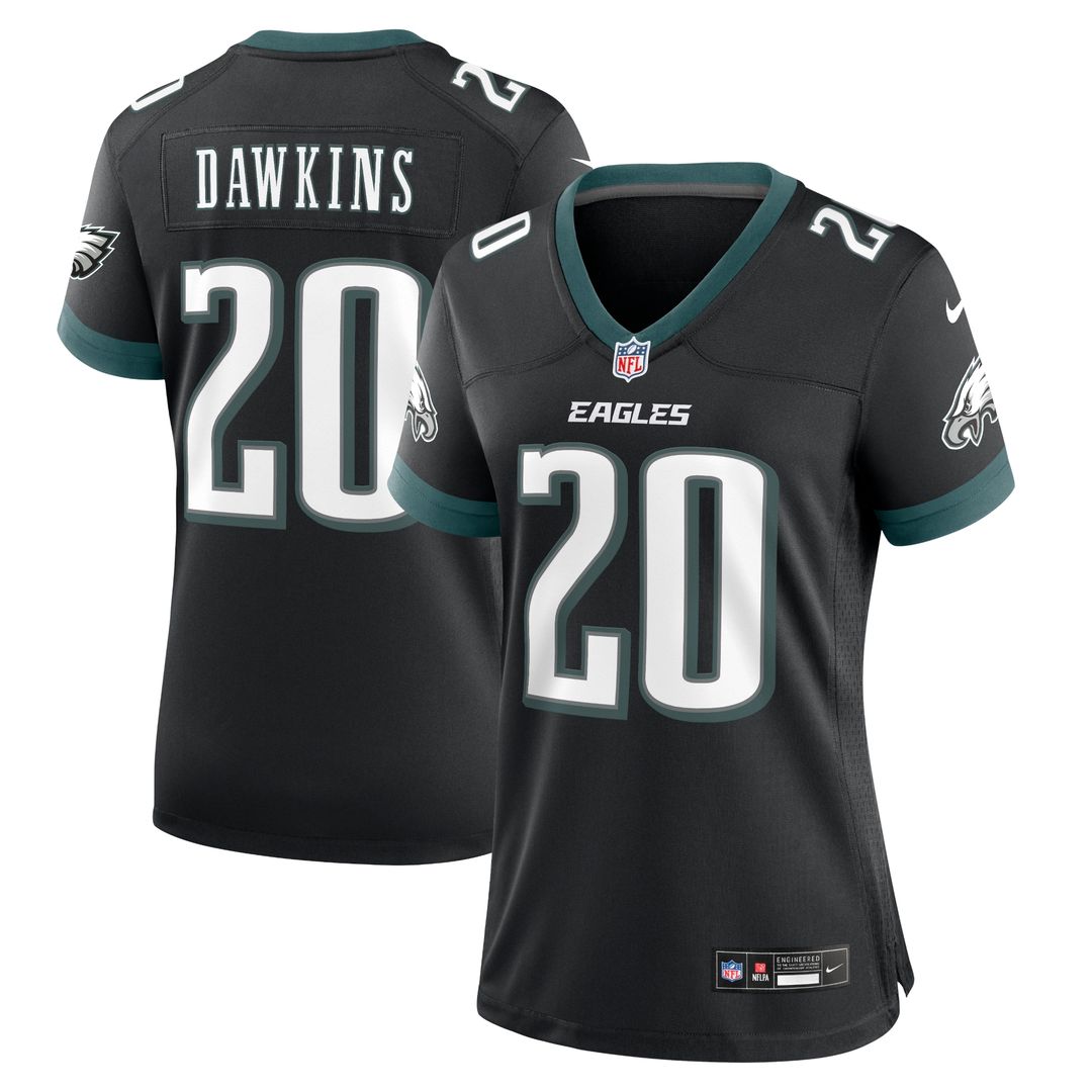 Brian Dawkins Philadelphia Eagles Nike Women's Retired Player Game Jersey - Midnight Green