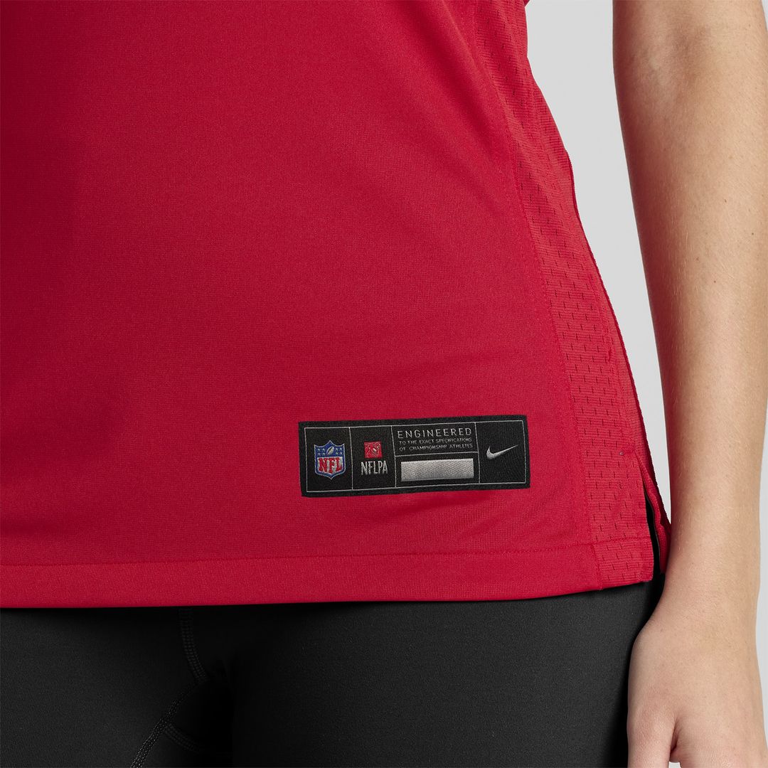 Jon Weeks San Francisco 49ers Nike Women's Team Game Jersey -  Scarlet