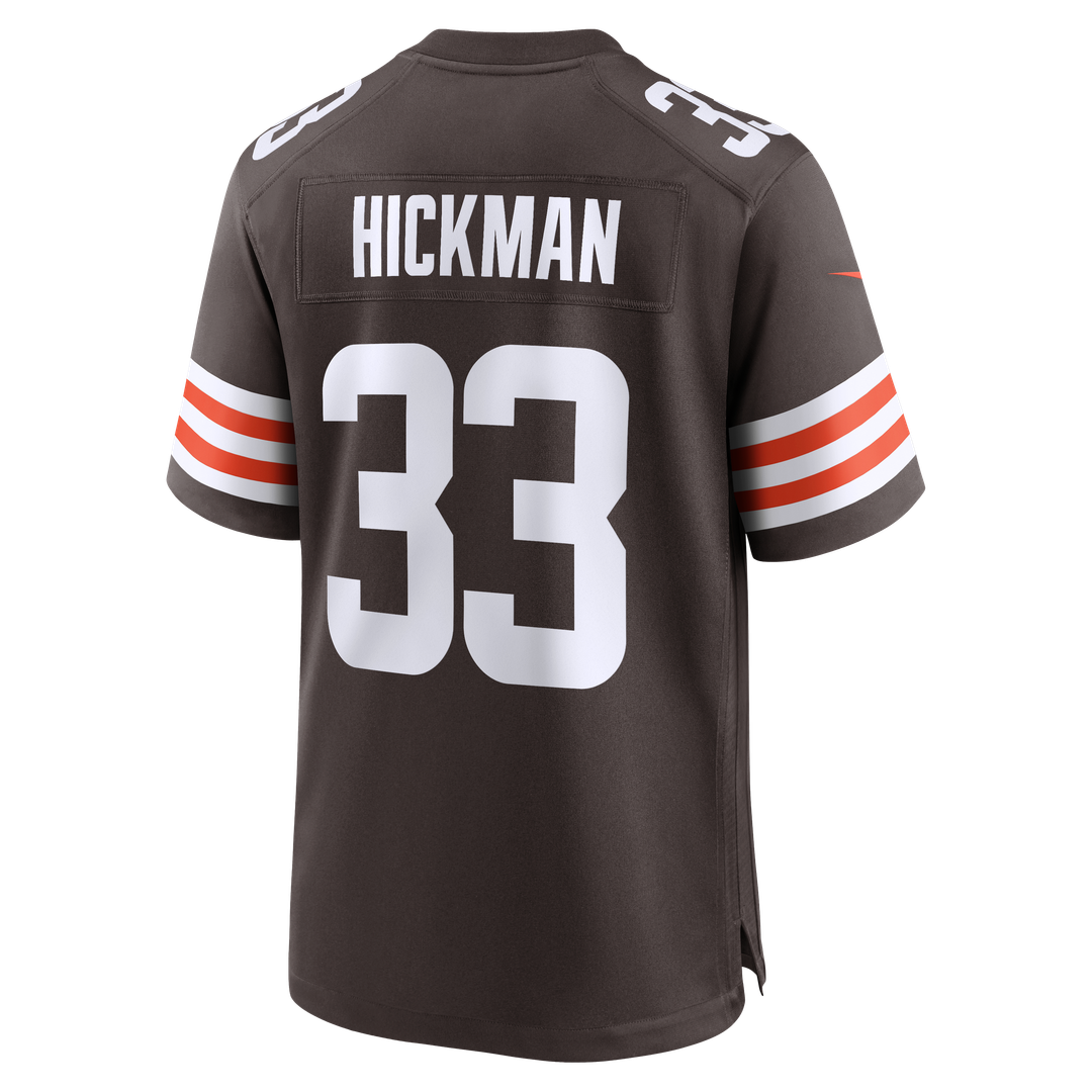 Ronnie Hickman Cleveland Browns Nike Team Game Jersey -  Brown
