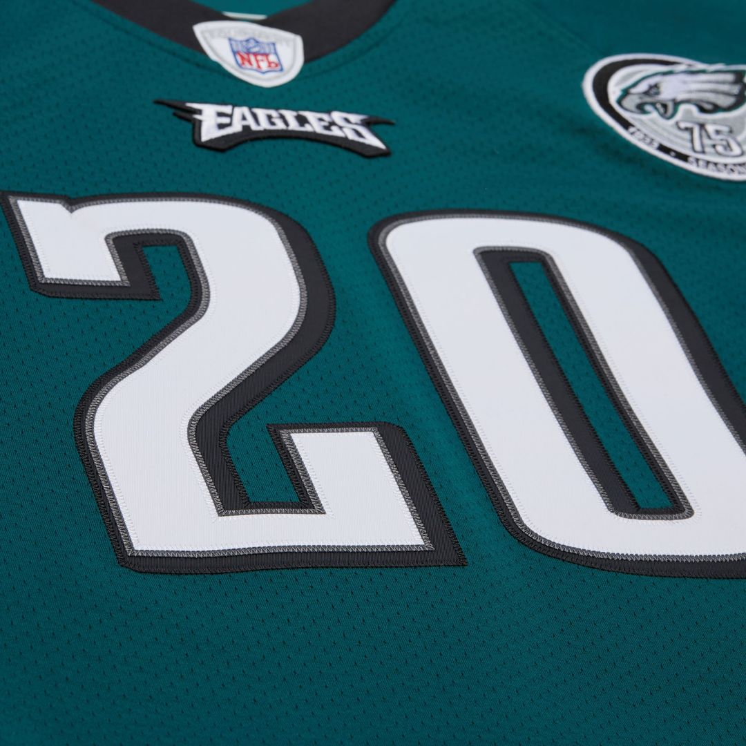 Brian Dawkins Philadelphia Eagles 1996 Mitchell & Ness Authentic Throwback Retired Player Jersey - White