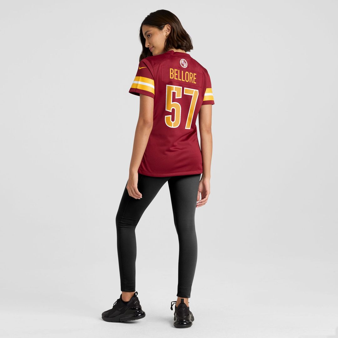 Nick Bellore Washington Commanders Nike Women's Team Game Jersey -  Burgundy